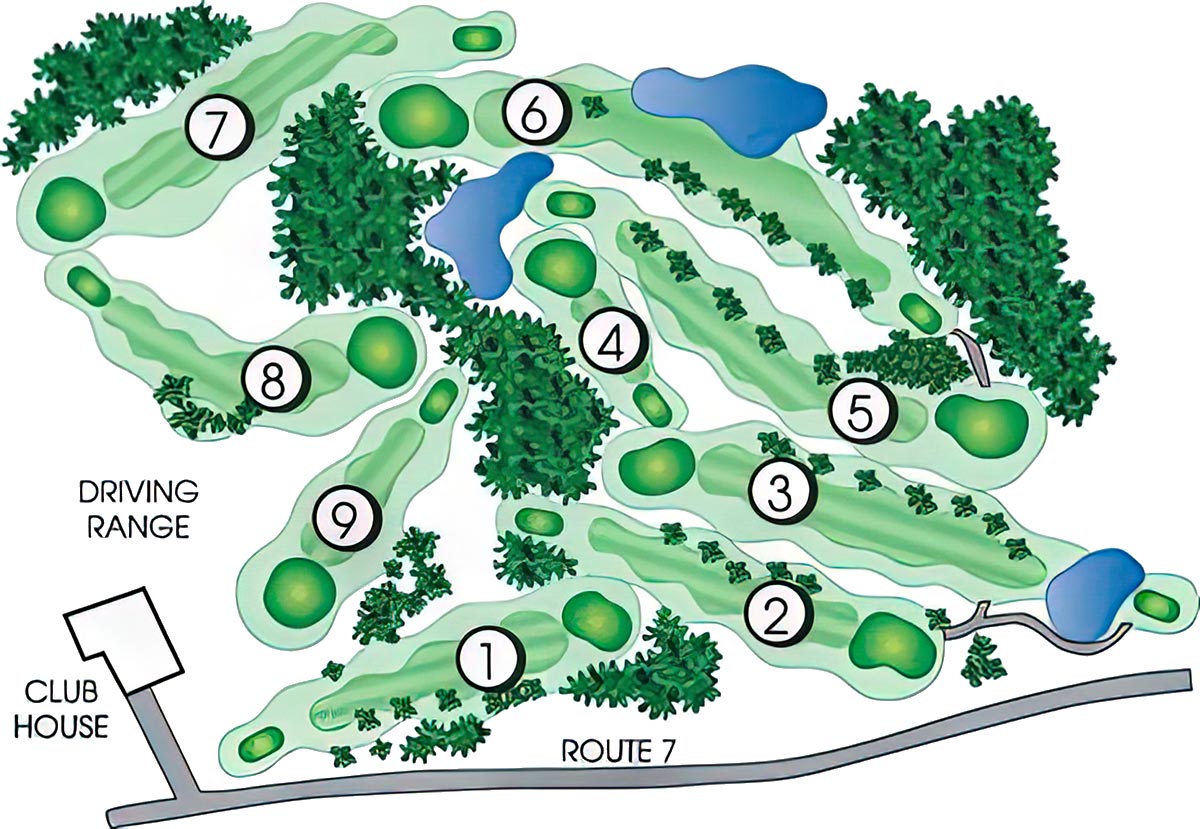 Golf Course Map